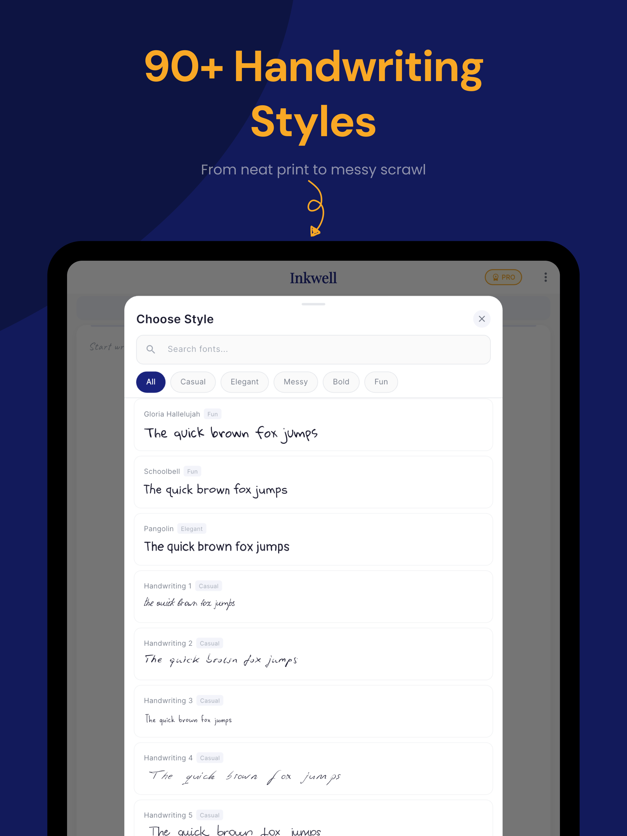 HandInk - Text to Handwriting screenshot 6