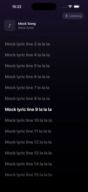 LyricNow screenshot 2