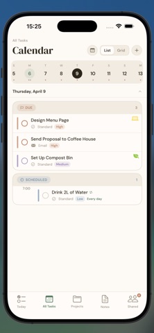 BetterKeeper: Tasks & Projects Screenshot 3 of 6
