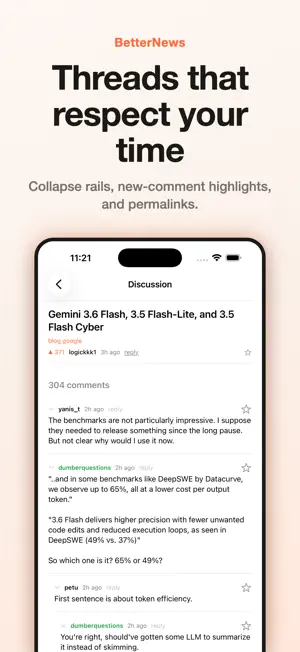 BetterNews screenshot 2