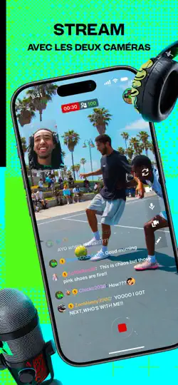 Capture d'écran de KICK - Go Live sur iPhone 2