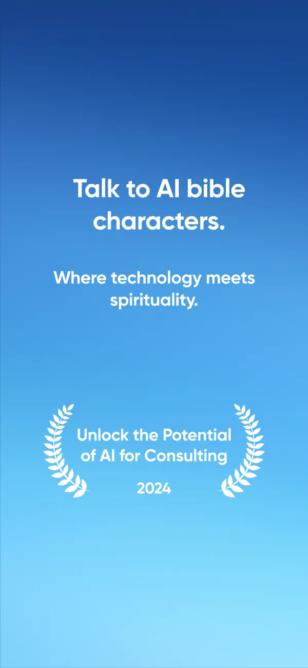 Screenshot #1 pour Bible Talk AI
