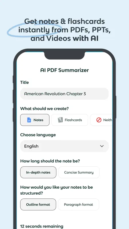 Knowt: AI Flashcards & Notes screenshot 2 of 8