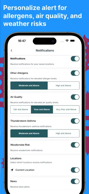 Canberra Pollen Count screenshot 4