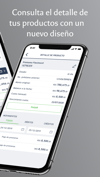 Móvil Banking Empresarial Screenshot