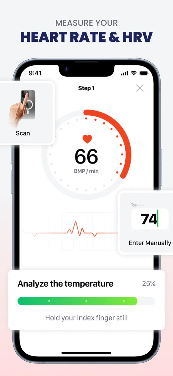 #2. Heart Rate Monitor - Pulsey (iOS) di: Sanatorija