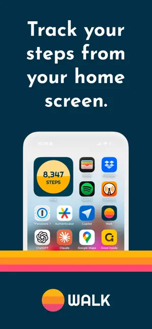 WALK - Daily Step Tracker screenshot 1