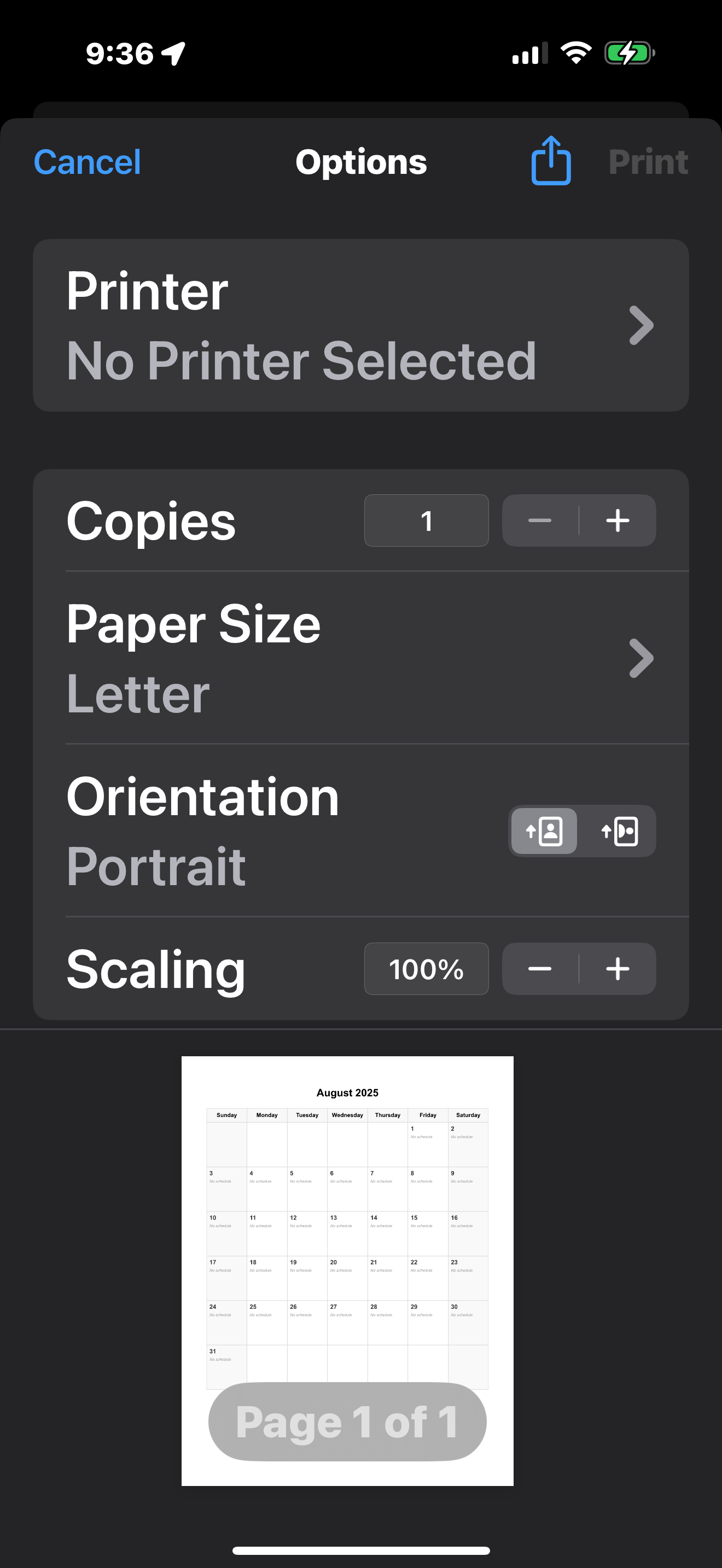 ScheduleViewer screenshot 3