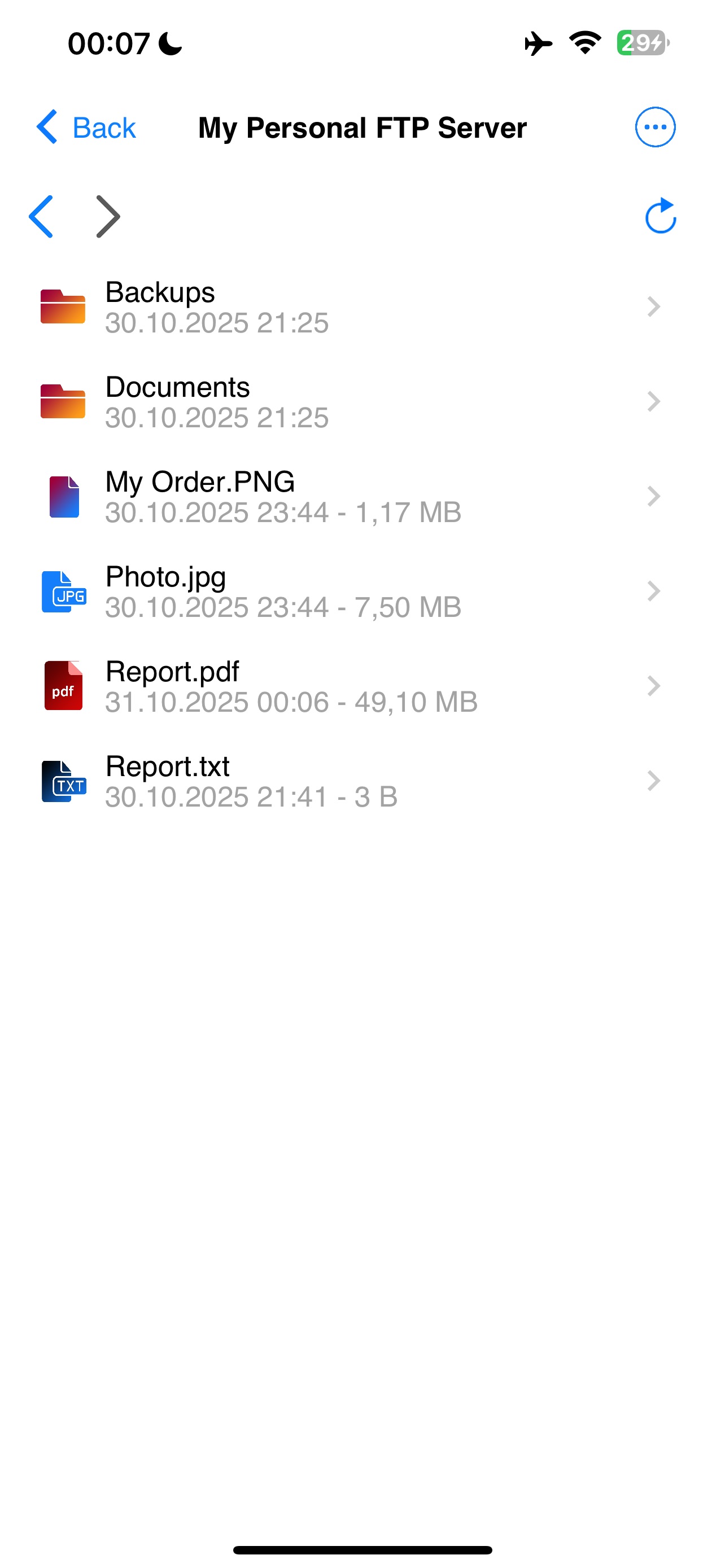 X-File screenshot 4