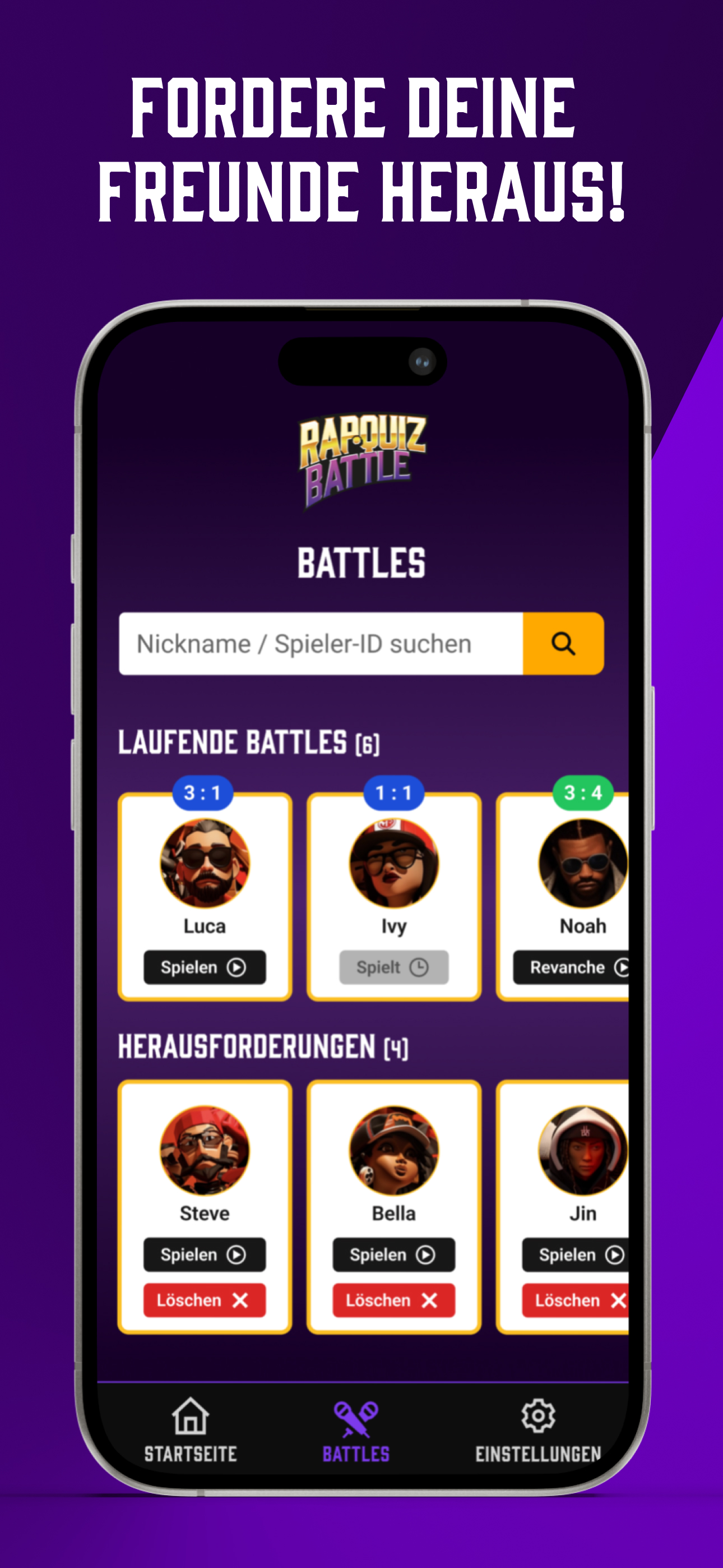 Rap Quiz Battle