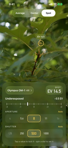 Light Right - Film Light Meter screenshot 1