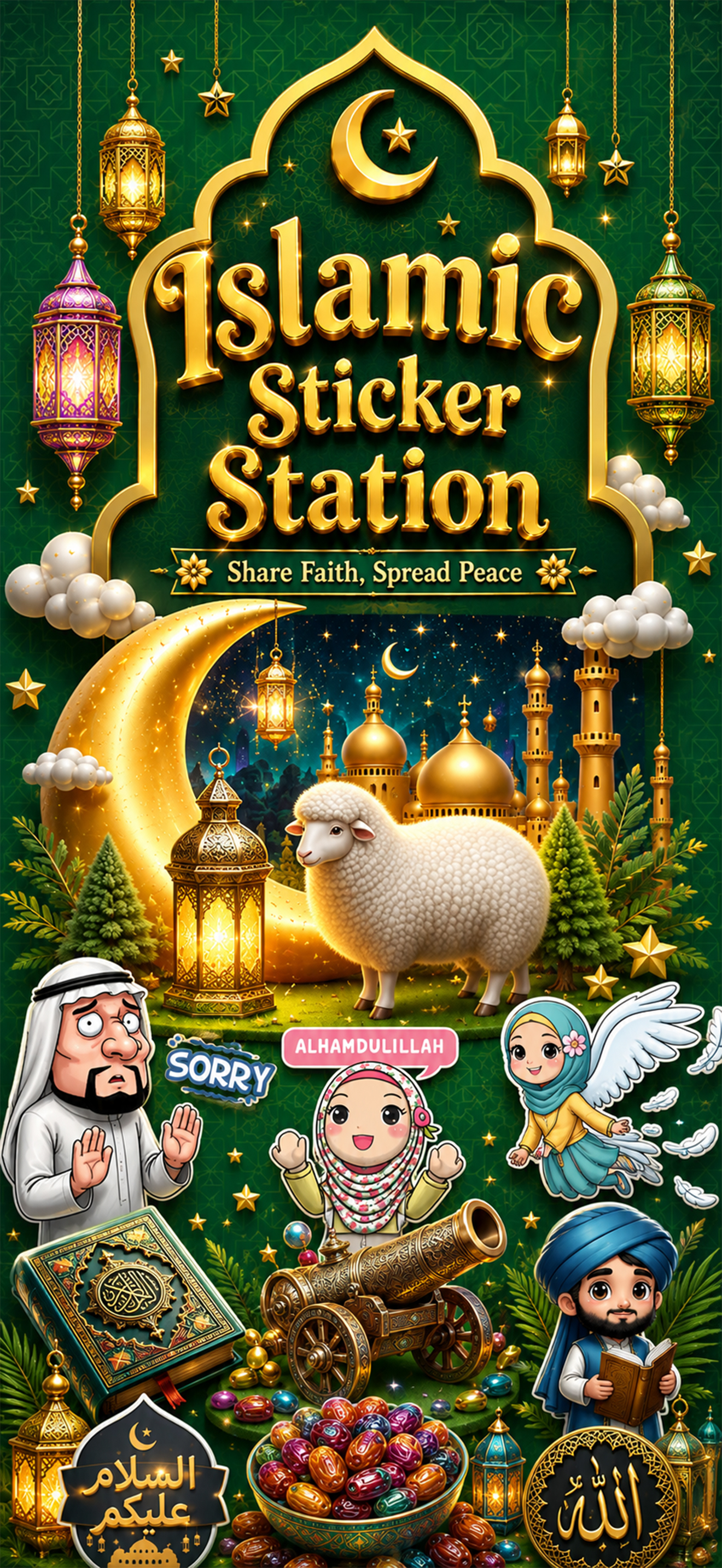 Islamic Sticker Station screenshot 6