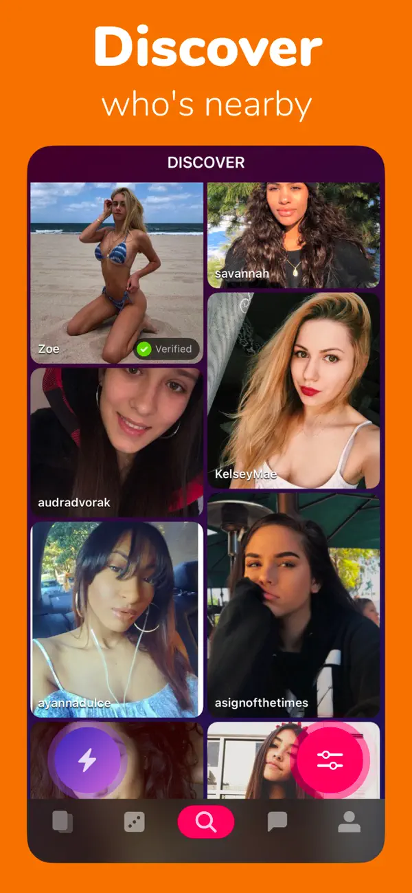 Screenshot #1 pour Flercha: Flirt & Rencontre