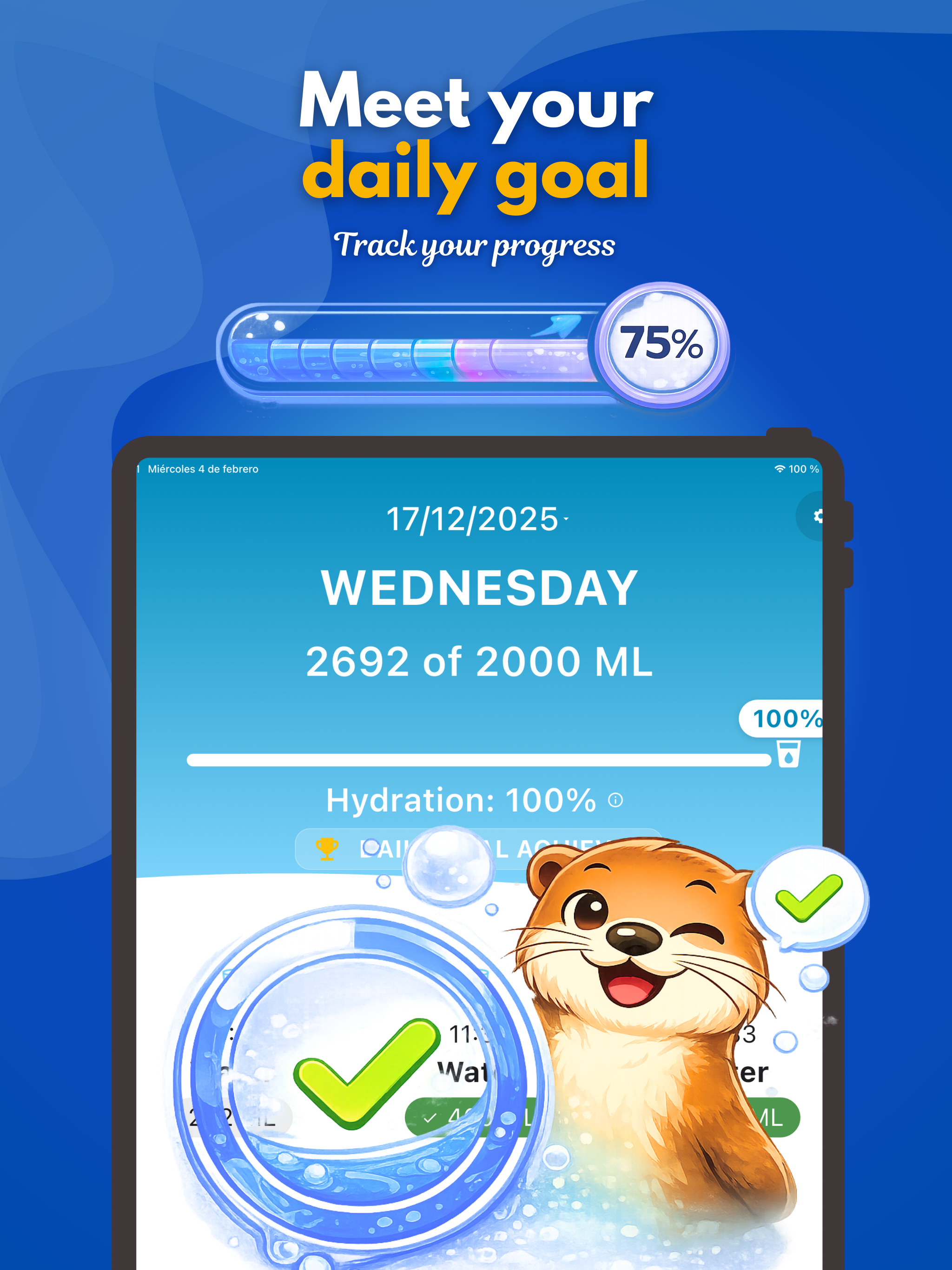 WatterOtter: My Water Tracker