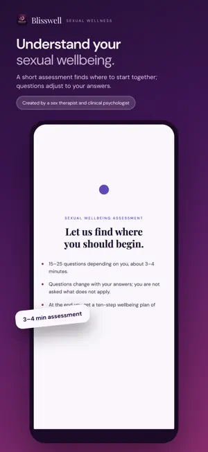 Sexual Wellness: Blisswell screenshot 1