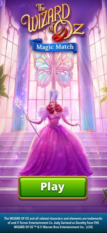 The Wizard of Oz Magic Match 3 screenshot 1