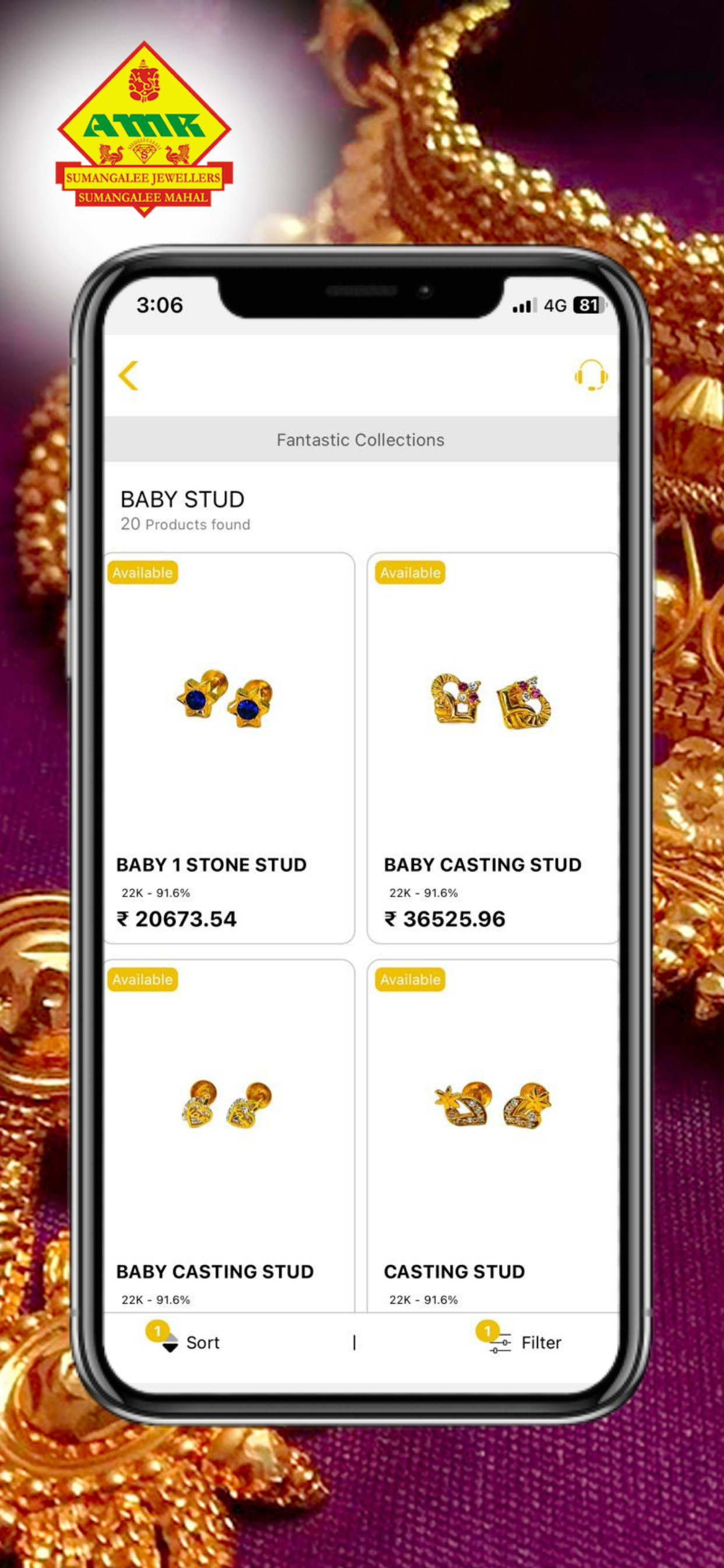 AMR Sumangalee Jewellers screenshot 4