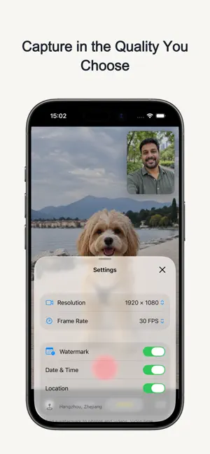 DuoShot: Dual Camera Recorder screenshot 3