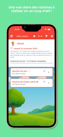 Capture d'écran de CleverKid – Routines Enfants sur iPhone 4