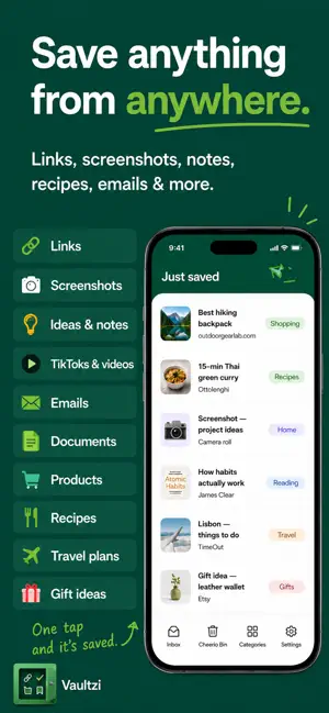 Vaultzi screenshot 2