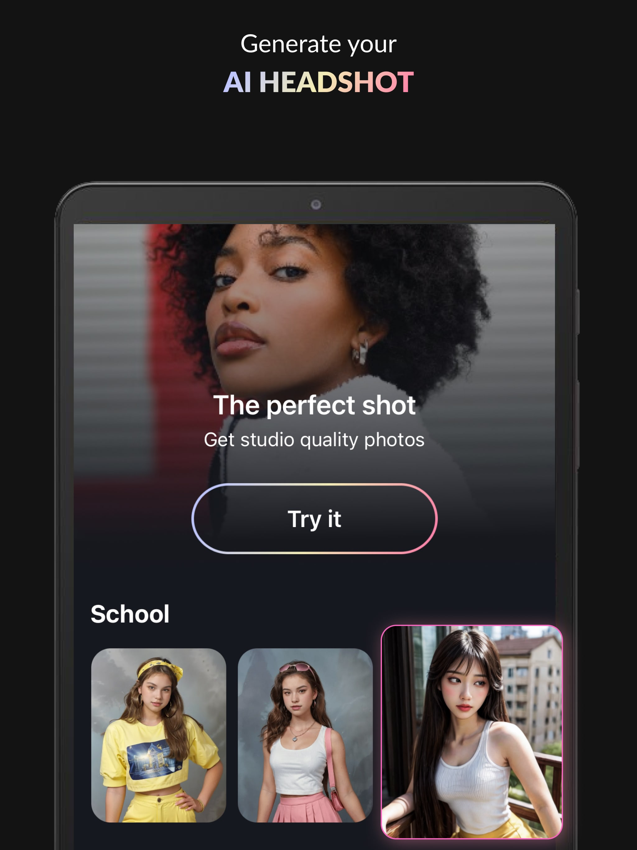 AI Photo Professional Headshot