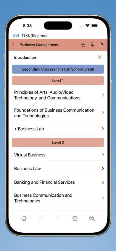 TEKS by S.E. (Electives) screenshot 3