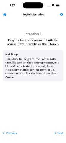 Rosary Prayer List Screenshot 6 of 7