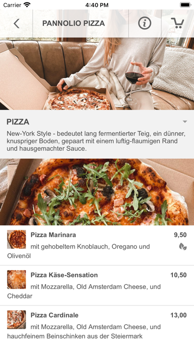 Pannolio Pizza Screenshot