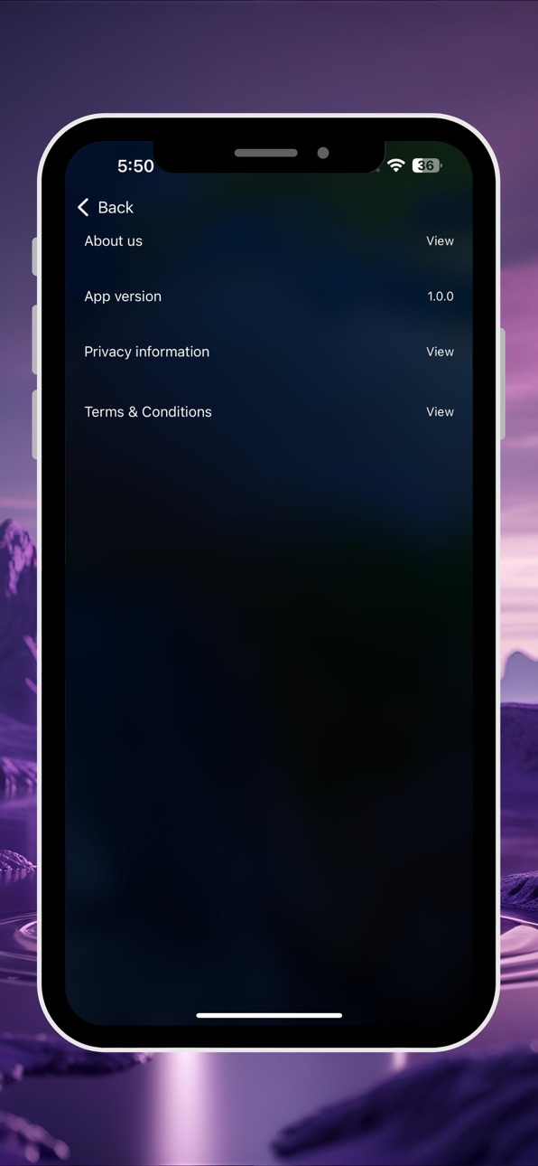 iPhone screenshot