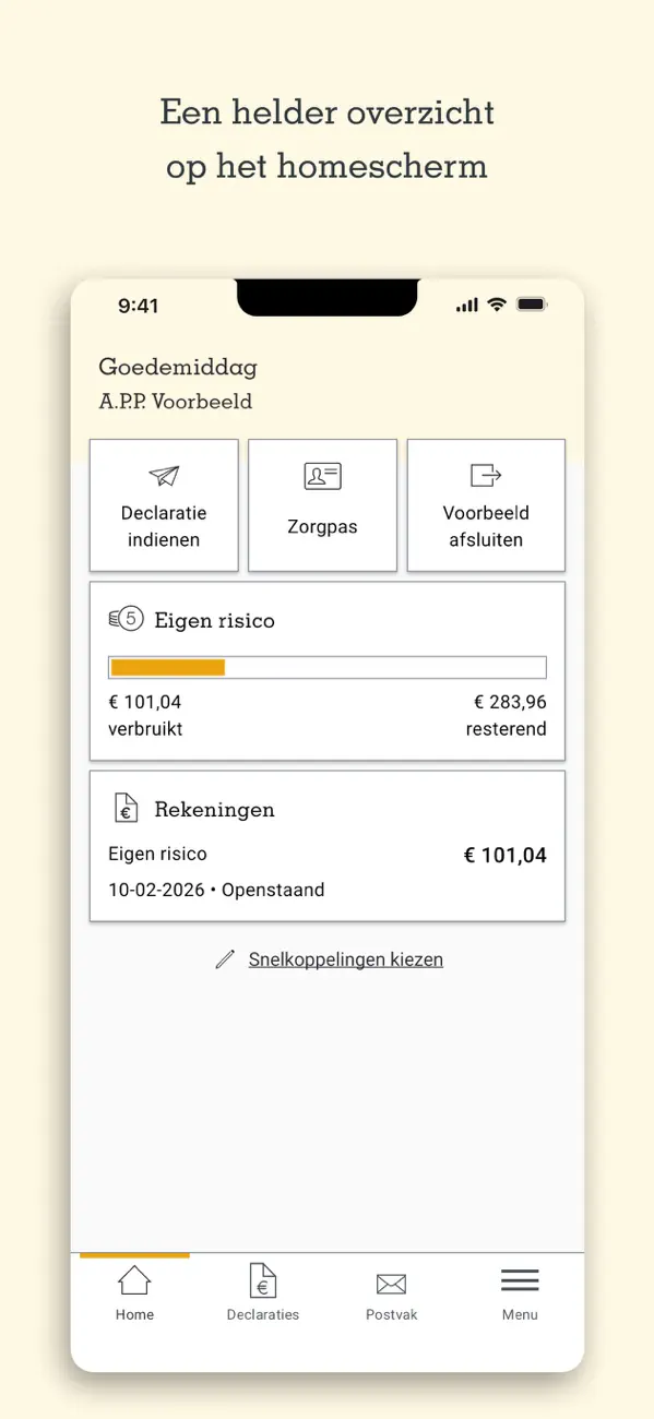 Screenshot #1 pour Mijn zorg van a.s.r.