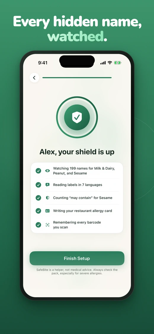 SafeBite AI: Allergy Scanner screenshot 8