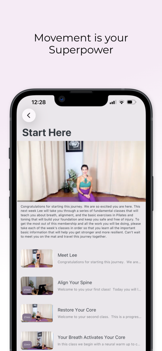 Lee Pilates Method Screenshot 4 of 4