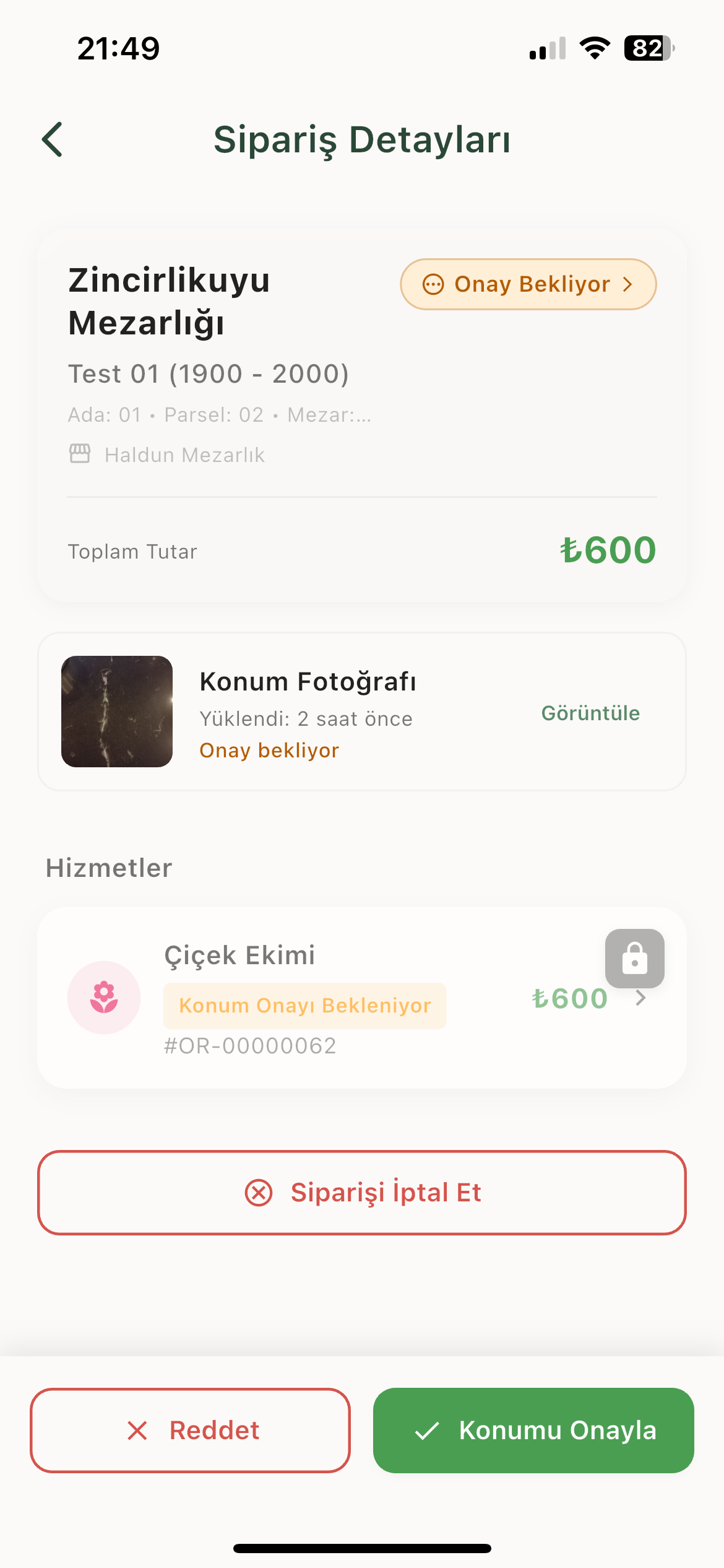 Vazifem - Mezar Bakımı