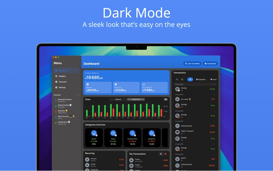 #7. Moneyboard Pro Budget Planner (macOS) Ved: Damien Vieira