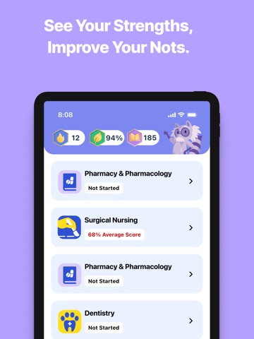 VTNE Exam Prep 2026 | Vet Tech iPad screenshot