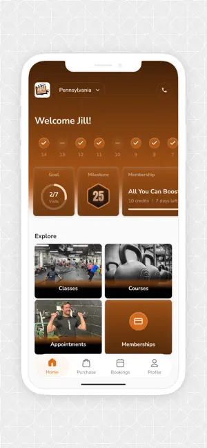NEPA Fit Club Member App screenshot 1