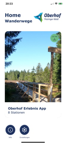 Oberhof Erlebnis-App Screenshot 1 of 6