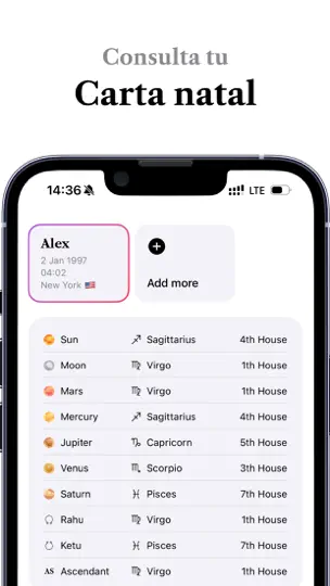 Captura de pantalla de Luna - Your Moon Calendar en iPhone 2