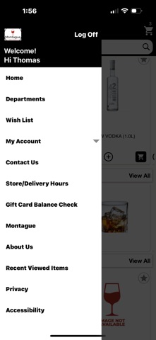 Montague Wines & Spirits Screenshot 2 of 4