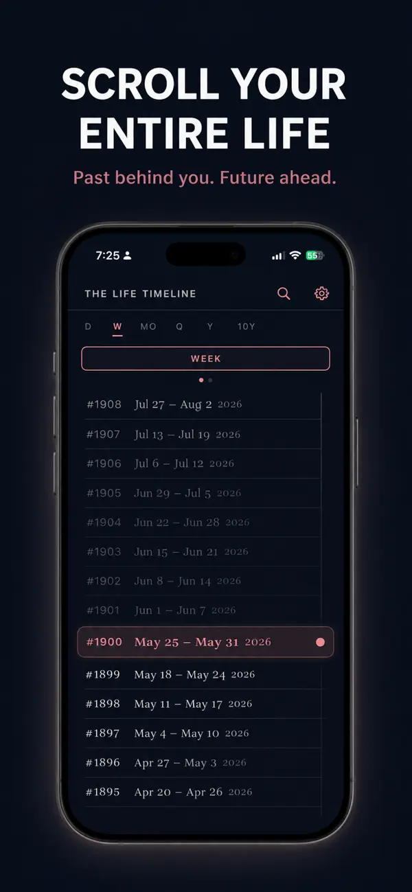 Screenshot #2 pour The Life Timeline
