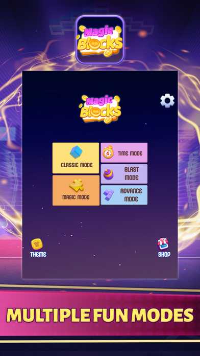 Golden Magic Blocks Screenshot