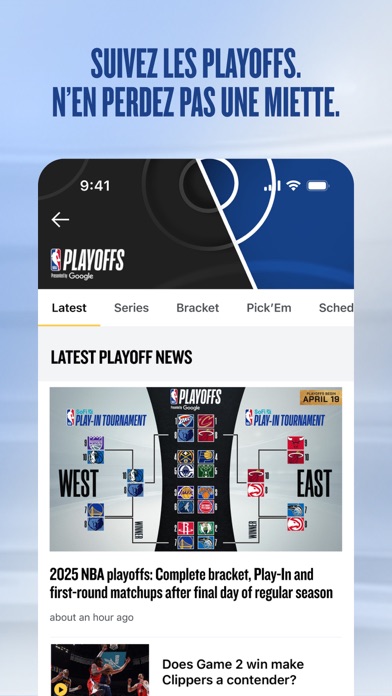 Screenshot #2 pour NBA Officiel : basket en live