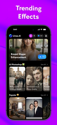 Linsa - AI Photo and Video Screenshot 4