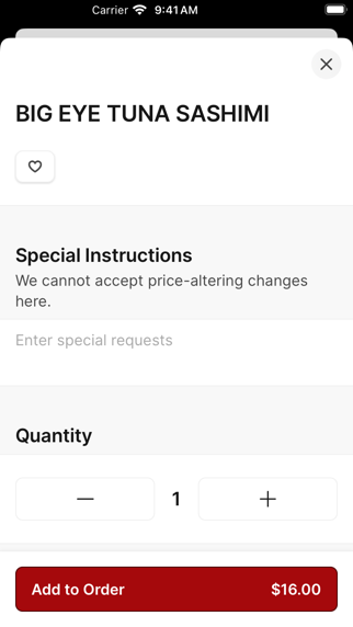 App screenshot
