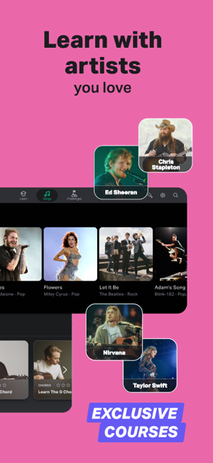 ‎Yousician: Learn & Play Music Screenshot