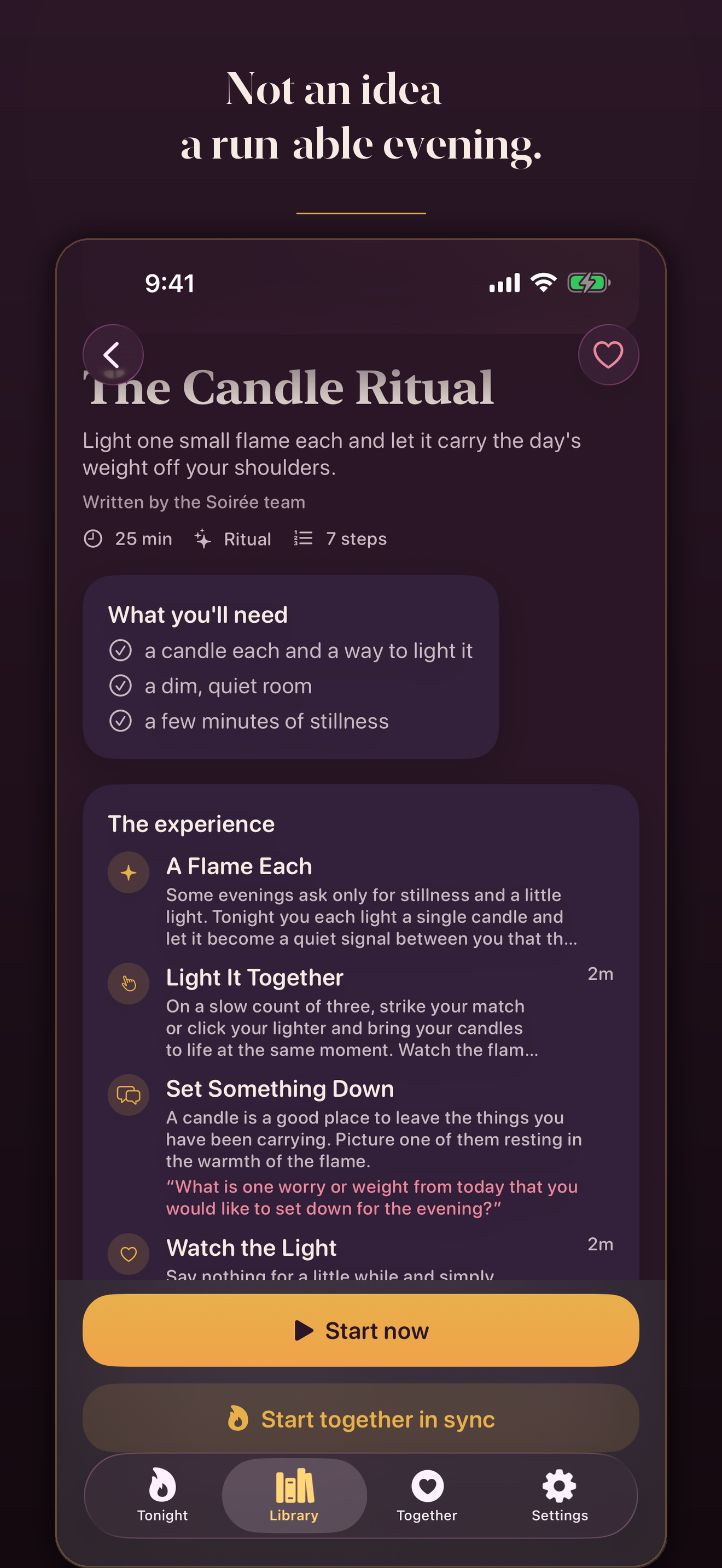 Soiree: Date Night Ideas screenshot 3
