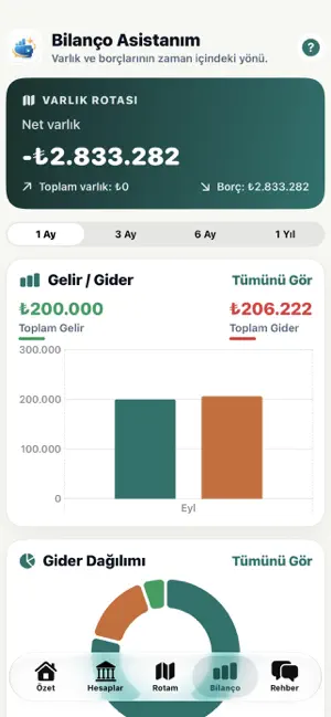 Kişisel Bilanço Asistanım screenshot 4