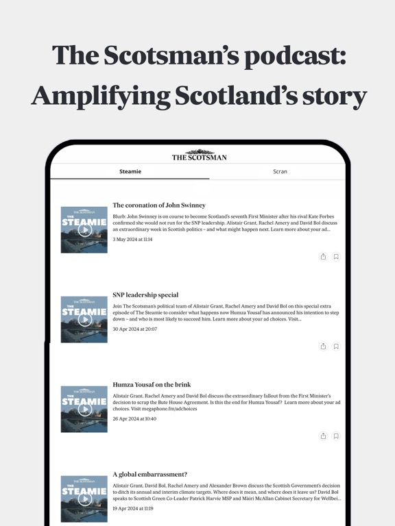 The Scotsman Newspaper iPad screenshot 6 - News app