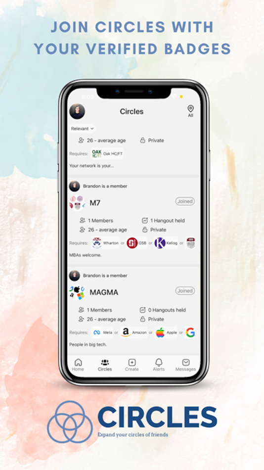 #2. Circles AI (iOS) By: Rene Labs
