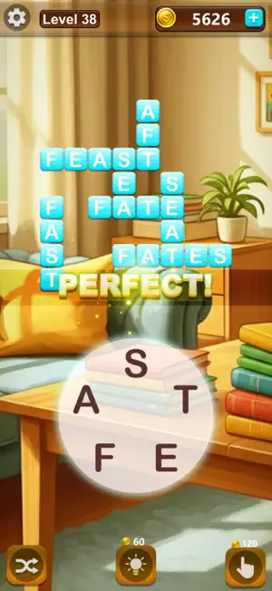 Word Puzzle Relaxing Crossword screenshot 1